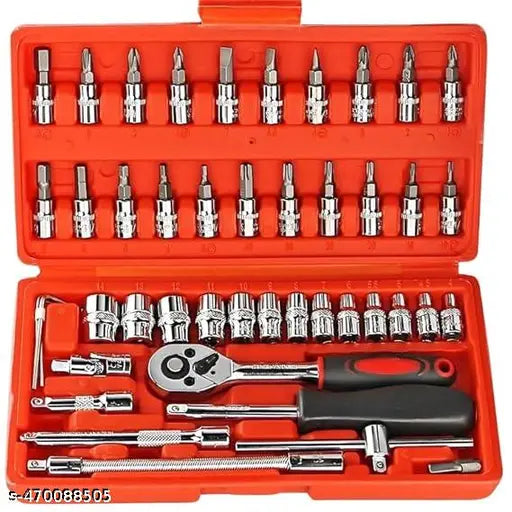 Tools Set Hand Tools Bike Tool Kit Set Socket Wrench Set Spanner Set All Size Tool Kit Goti Pana Set